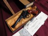 Smith and Wesson Model 19-3 6" Blue N.I.B. - 1 of 4