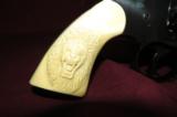 Colt's Python 6" W/Carved Ivory Stocks "1961" 99% - 2 of 9