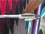 Smith and Wesson Model 27-2 4" Nickel Minty! - 2 of 4
