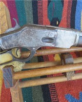 Winchester 1873 "Trapper Carbine" .44 Full Nickel - 15 of 18