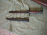 EGYPTIAN HAKIM 7.9 mm sn. 278xx With 10 rd. Mag and Rare Bayonet With Scabbard. - 5 of 7