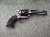 ANTIQUE COLT SINGLE ACTION ARMY REVOLVER 45 CAL., 4 3/4 BARREL C.1884. PROFESSIONAL FULL RESTORATION WITH FACTORY LETTER. - 2 of 8