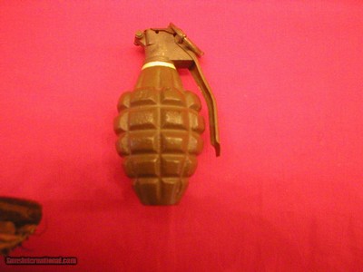 AUTHENTIC WW11 MK11 INERT (PINEAPPLE) GRENADE.