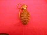 AUTHENTIC WW11 MK11 INERT (PINEAPPLE) GRENADE. - 2 of 5