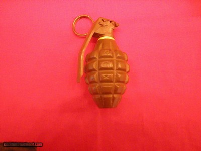 AUTHENTIC WW11 MK11 INERT (PINEAPPLE) GRENADE. - Image 2 of 5