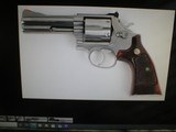 1 OF 100 STATE OF INDIANA SMITH & WESSON 686, 357 MAGNUM STAINLESS, 4" BARREL, LIMITED EDITION C.1986 UNFIRED. - 3 of 9
