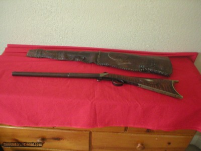 "SUPER RARE" ANTIQUE COACH GUN 1830's to 1840's 45 Cal. PERCUSSION WITH ORIGINAL SCABBARD