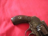 IVER JOHNSON ARMS & CYCLE WORKS 1896 HAMMERLESS 5 SHOT TOP BREAK 32 CAL. 3" BARREL, WEAR TO FINNISH, GOOD CONDITION - 7 of 8