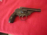 IVER JOHNSON ARMS & CYCLE WORKS 1896 HAMMERLESS 5 SHOT TOP BREAK 32 CAL. 3" BARREL, WEAR TO FINNISH, GOOD CONDITION - 1 of 8
