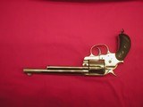 1878 COLT DOUBLE ACTION 44 CALIBER REVOLVER, 7 1/2 Barrel, Nickel Plated. - 3 of 10