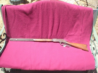 WINCHESTER MODEL 1873 RIFLE 44-40, 24" ROUND BARREL, CIRCA 1894, SN. 4719XXX, 15,184 PRODUCED.