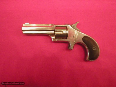 EXCELLENT ANTIQUE REMINGTON SMOOT 32 RF SHORT NEW MODEL NO.2 REVOLVER