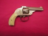 HARRINGTON & RICHARDSON SAFETY HAMMERLESS REVOLVER 32 S&W, 3