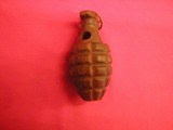 U.S. MK PRACTICE THROWING PINEAPPLE GRENADE. WILSON & CO. MANUFACTURER - 3 of 8