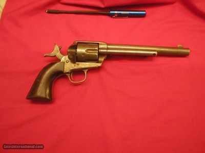 ANTIQUE COLT 1873 45CAL. SINGLE ACTION REVOLVER 7 1/2 BBL. MFG. CIRCA 1884.