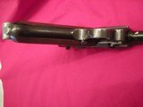 GERMAN P.08 LUGER CODE 42 DATED 1940 PISTOL BY MAUSER, 9MM, 4 INCH BARREL WITH HOLSTER. ALL NUMBERS MATCH EXCEPT CLIP. - 10 of 12