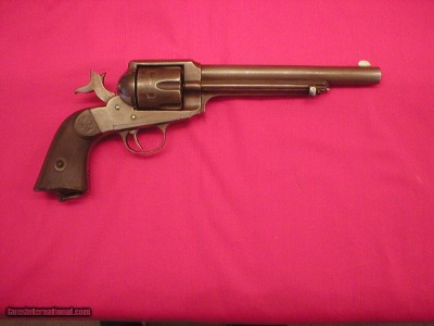 RARE REMINGTON MODEL 1890 SINGLE ACTION ARMY IN 44 CFW, 7.5