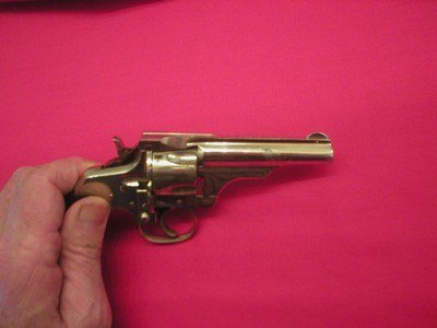 MERWIN & HULBERT DOUBLE ACTION POCKET REVOLVER, 32 CAL. 3