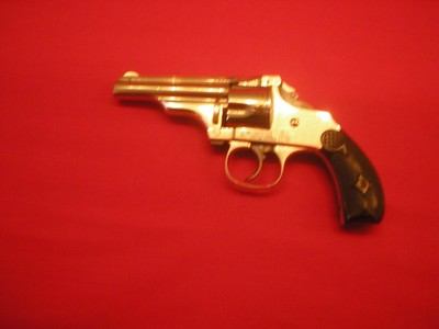 MERWIN & HULBERT DOUBLE ACTION POCKET REVOLVER, 32 CAL. 3