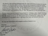 Smith & Wesson 52-1 w/Factory Letter! - Image 7 of 7