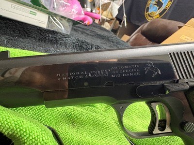 Colt Natl'l Match Midrange .38-- Stunning!! - Image 5 of 7