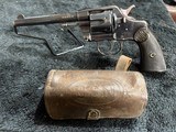 Colt New Navy 38 revolver with letter and USN pouch! - Image 1 of 11