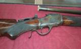 1885 Winchester mfd 1889 with lyman scope all original with letter - 2 of 7