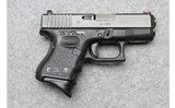 Glock ~ 26 Gen 3 ~ 9mm Luger - 1 of 2