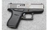 Glock ~ 43 ~ 9mm Luger - 1 of 2