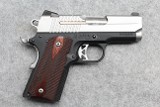 Sig Sauer ~ 1911 Ultra Compact ~ .45 Auto