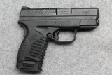 Springfield Armory ~ XDs ~ 9mm Luger