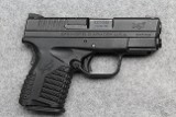 Springfield Armory ~ XDs ~ 9mm Luger - 1 of 2