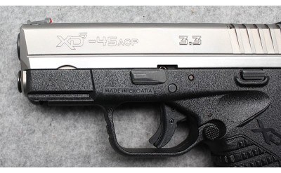 Springfield Armory ~ XDS-45 3.3 ~ .45 ACP - Image 4 of 7