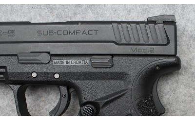 Springfield Armory ~ XD-9 Sub-Compact ~ 9mm Luger - Image 3 of 7