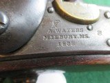 Orginal US Model 1836 Flintlock Pistol converted to Percussion - 4 of 8