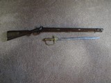 Original Brunswick P-1837 Percussion Two Grove Infantry Rifle and Bayonet - 1 of 10