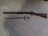 Original Brunswick P-1837 Percussion Two Grove Infantry Rifle and Bayonet - 2 of 10