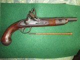 Antique SIMEON NORTH U.S. Model 1816 .54 Caliber Military FLINTLOCK Pistol - 1 of 8