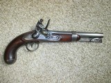 Antique Asa Waters US Model 1836 Flint Lock Pistol - 1 of 9