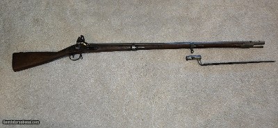 Antique L. Pomeroy 1816 Flintlock.