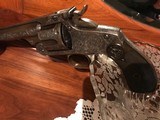 Smith &Wesson Model 3 Target .44 S&W Russiancal Engraved - 4 of 12