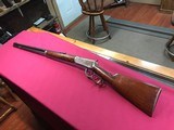 winchester 1894 is 25-35 cal. with special ordered heavy round barrel. - 12 of 13