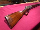 winchester 1894 is 25-35 cal. with special ordered heavy round barrel. - 2 of 13