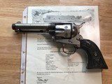 Colt SAA made in 1889 .45 4/ 3/4 barrelall Original . Texas Gun ,Black power frame - 2 of 11