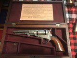 Nimschke factory engraved Colt 1849 pocket percussion pistol cased box .