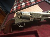 Nimschke factory engraved Colt 1849 pocket percussion pistol cased box . - 8 of 9
