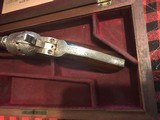 Nimschke factory engraved Colt 1849 pocket percussion pistol cased box . - 3 of 9