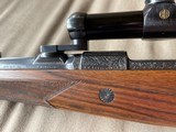 Ferlach Mauser .375 H&H Rifle – Highly Engraved and Scoped - 12 of 13