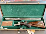 Prewar Westley Richards Best Quality Droplock 577 NE Double Rifle – Game Scene Engraved - “The Crumpler” - 1 of 15