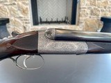 Prewar Westley Richards Best Quality Droplock 577 NE Double Rifle – Game Scene Engraved - “The Crumpler” - 9 of 15